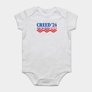 Creed '24 Take Me Higher Funny Creed 2024 Baby Bodysuit